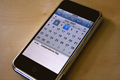 iphone calendar